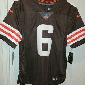 CLEVELAND BROWNS BAKER MAYFIELD Men's Ltd Vapor JERSEY By Nike Sz M,L,XL,2X NWT